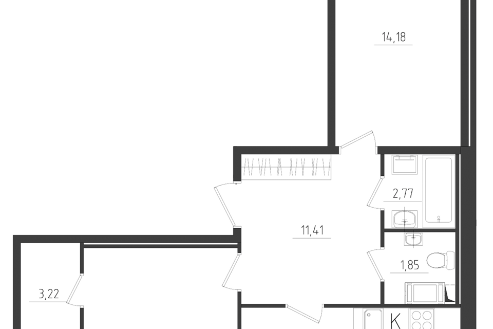 квартира г Красное Село ул Лермонтова 15к/2 Красносельский район фото 1