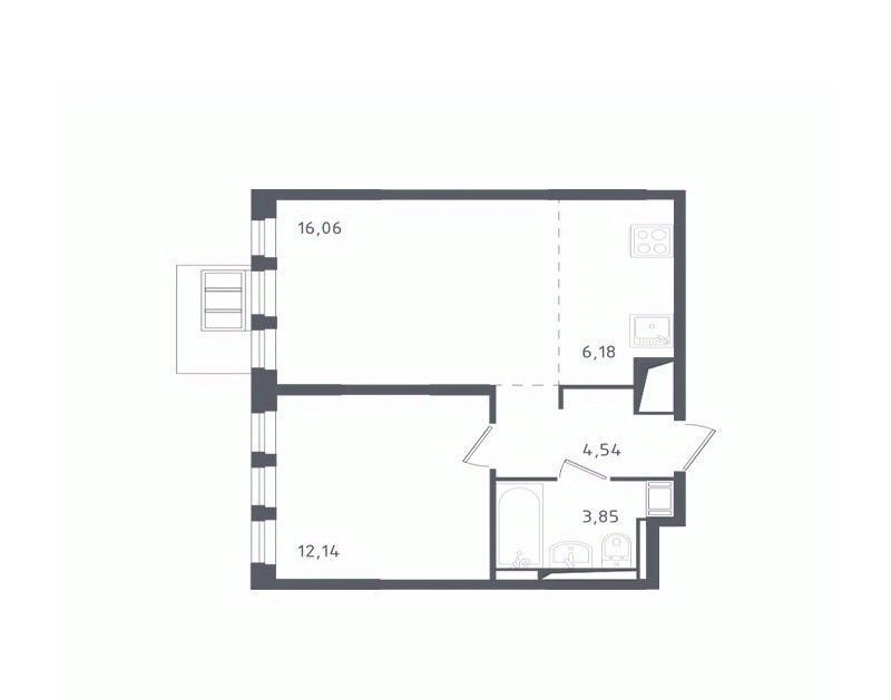 квартира г Видное ЖК Горки Парк к 3. 1, Домодедовская фото 1