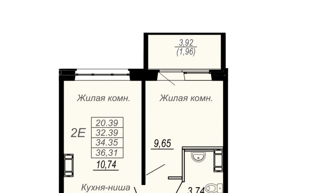 квартира г Хабаровск р-н Индустриальный ул Герцена 15 фото 1