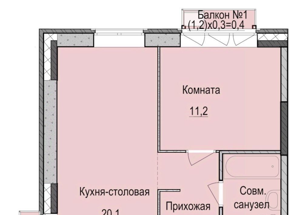 квартира г Казань ЖК «Ферма-2» Проспект Победы, жилмассив фото 1