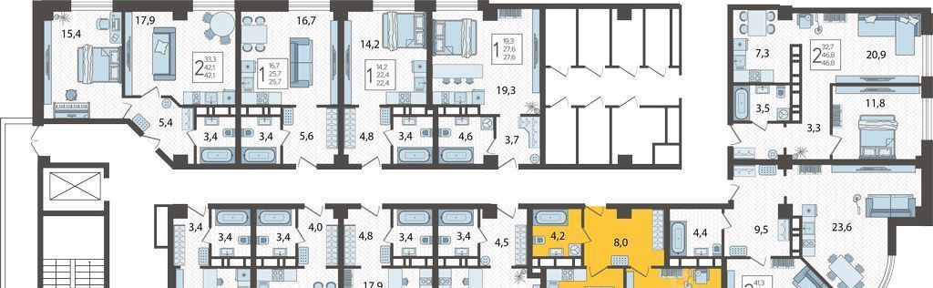 квартира г Краснодар р-н Карасунский ул Уральская 75/6 фото 3