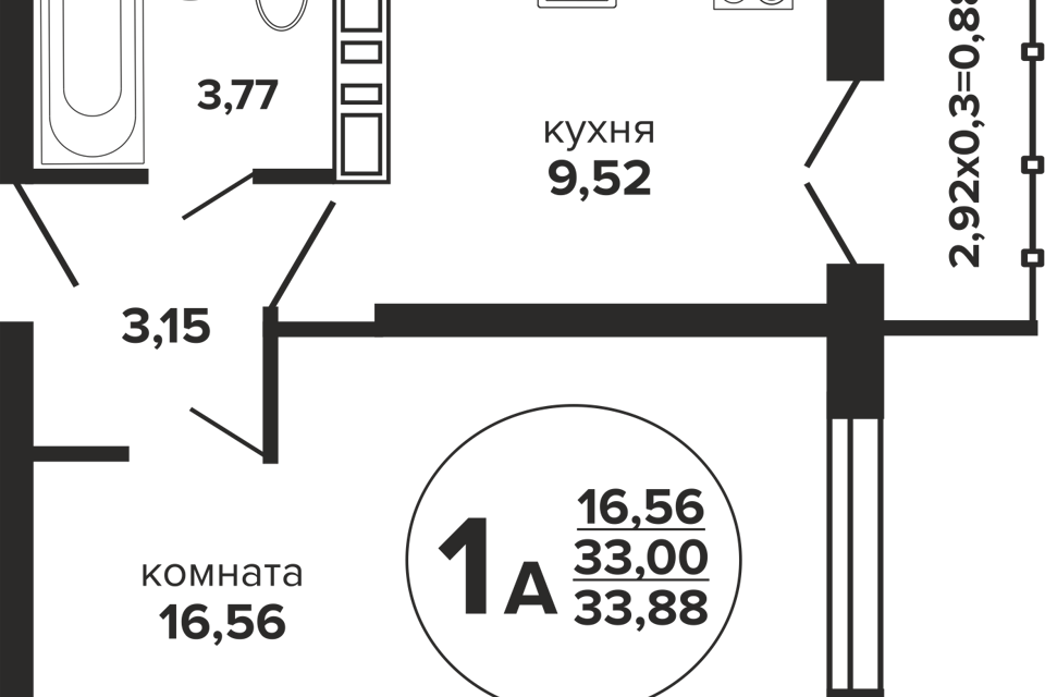 квартира г Краснодар ул Российская 257/7 1 муниципальное образование Краснодар фото 1