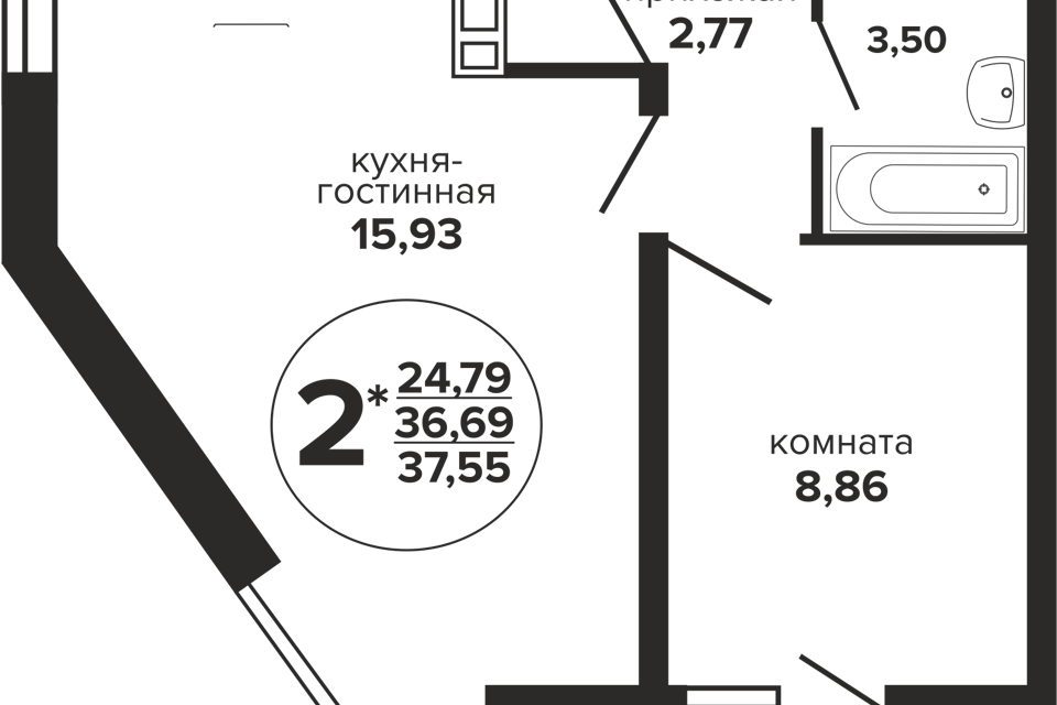 квартира г Краснодар ул Российская 257/7 1 муниципальное образование Краснодар фото 1