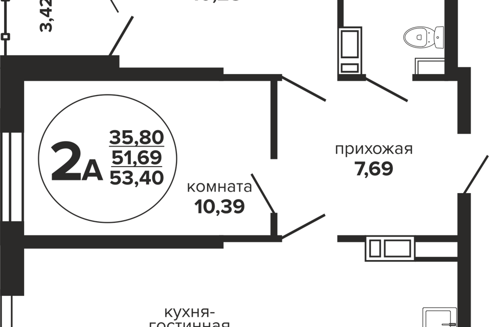 квартира г Краснодар ул Российская 257/7 1 муниципальное образование Краснодар фото 1