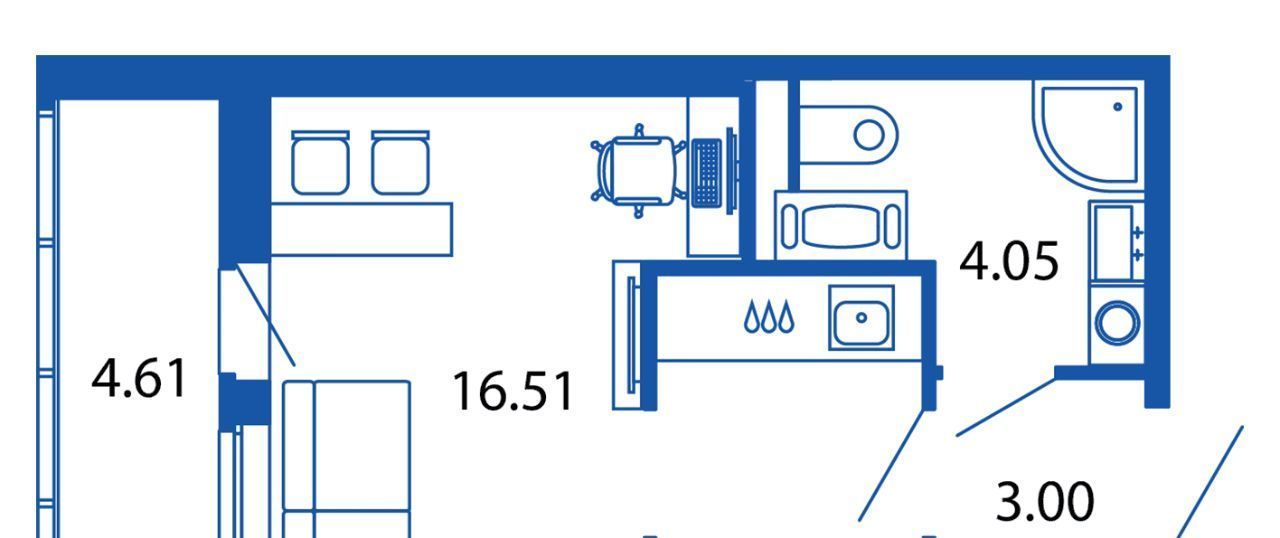 квартира г Санкт-Петербург метро Комендантский Проспект ЖК Полис Приморский 2 фото 1