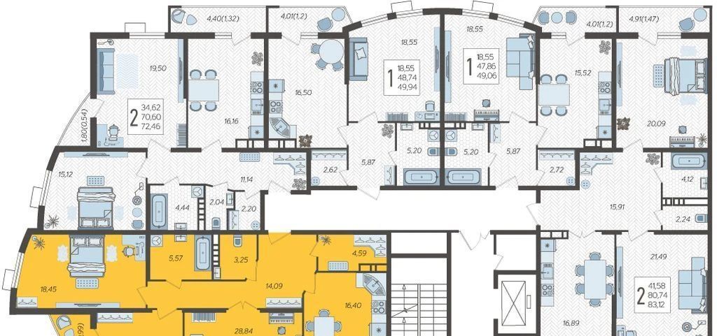 квартира г Краснодар р-н Карасунский ул Уральская 100/8 фото 1