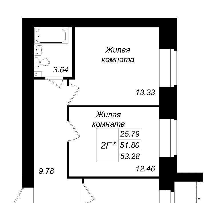 квартира р-н Зеленодольский с Осиново ул М.Ф.Гайсина Осиновское с/пос, Авиастроительная, с 6 фото 1