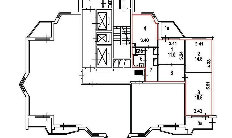 квартира г Москва метро Некрасовка ул Недорубова 5 Московская область фото 19