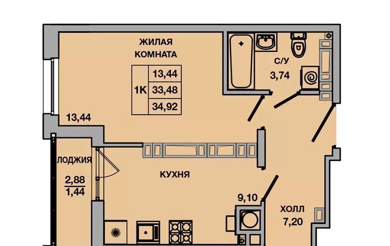 квартира г Батайск ул Ушинского 29к/2 фото 3