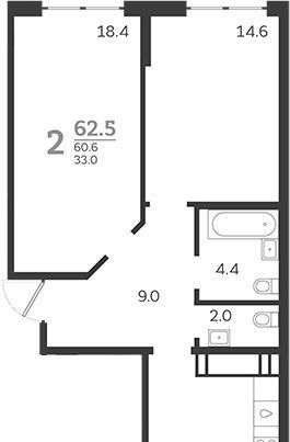 квартира г Краснодар р-н Центральный ул Колхозная 5к/4 фото 1