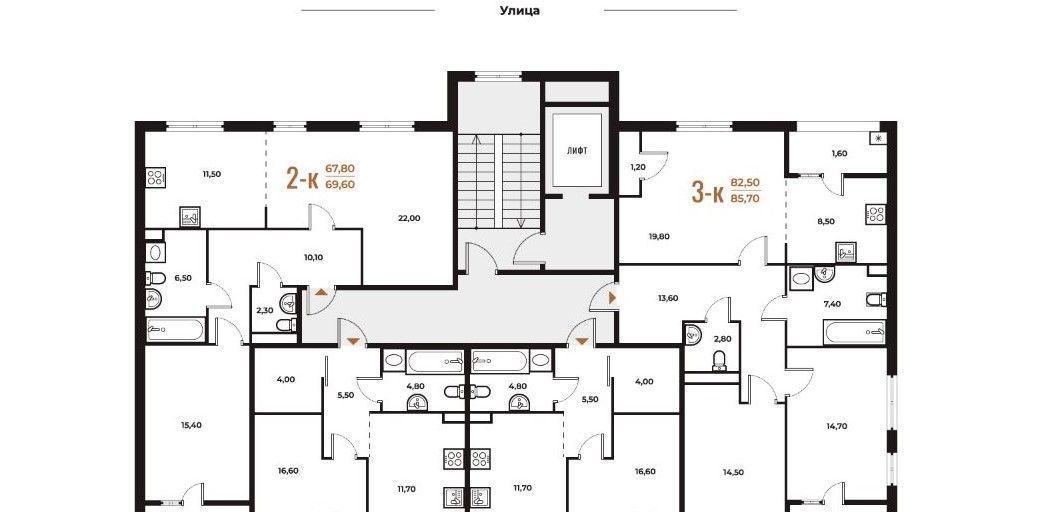 квартира г Москва п Сосенское метро Прокшино № 82 кв-л, Новое Летово жилой комплекс фото 2