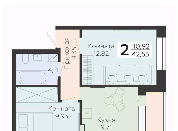 квартира г Воронеж р-н Коминтерновский ул Независимости 78 фото 1