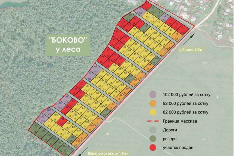 земля городской округ Богородский деревня Боково фото 2