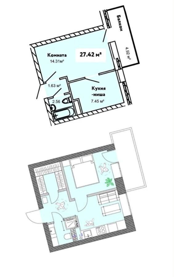 квартира г Улан-Удэ р-н Октябрьский мкр 102-й ул Ринчино 1 фото 3