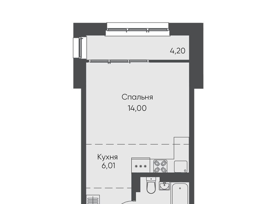 квартира г Иркутск р-н Свердловский ул Касьянова 1а фото 1