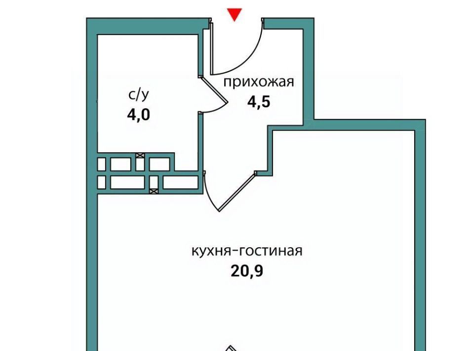 квартира г Самара Гагаринская ЖК Логика-2 фото 1