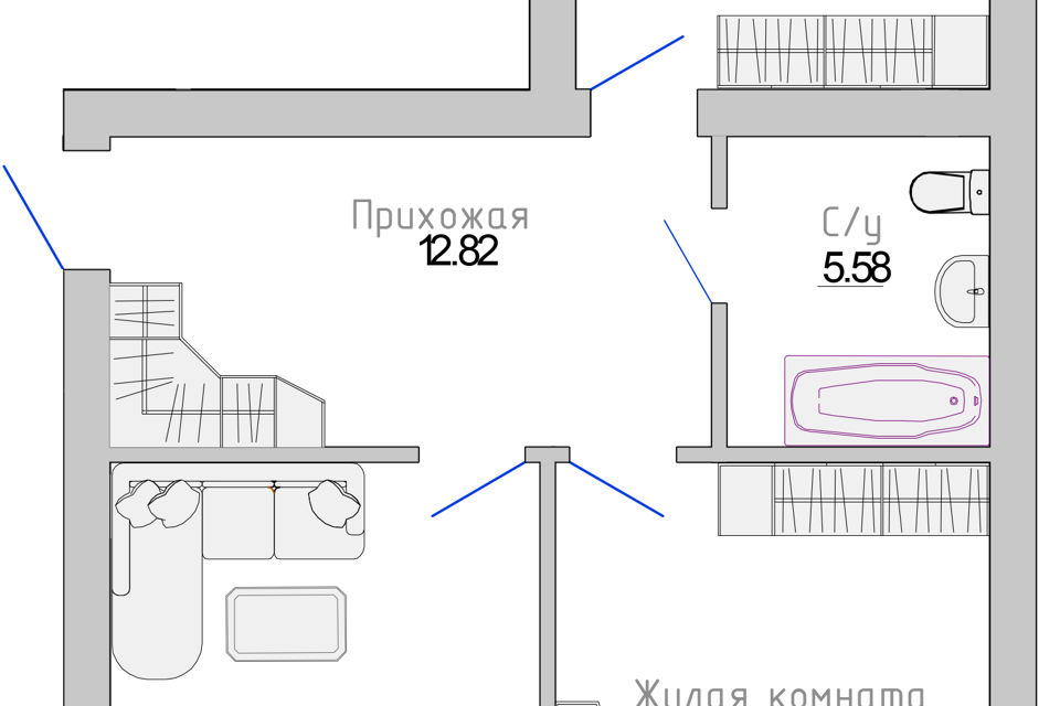 квартира р-н Зеленоградский г Зеленоградск ул Солнечная фото 1