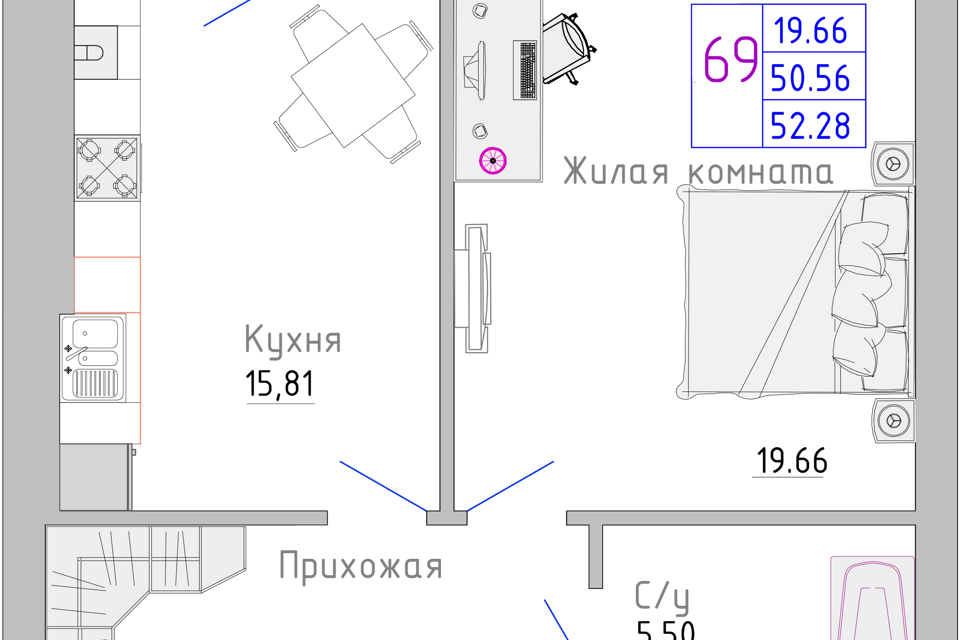 квартира р-н Зеленоградский г Зеленоградск ул Солнечная фото 1