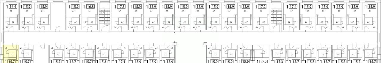 квартира г Москва метро Кузьминки ул Жигулёвская 4к/1 фото 3