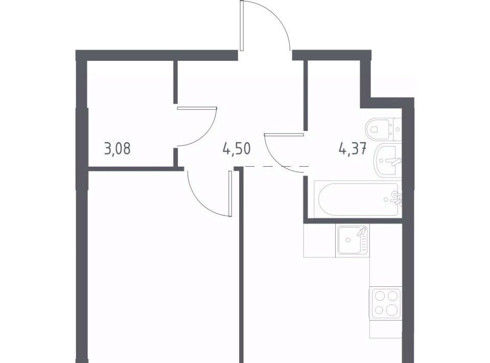 квартира г Москва п Мосрентген метро Тропарёво метро Румянцево мк, к 2. 3 фото 1