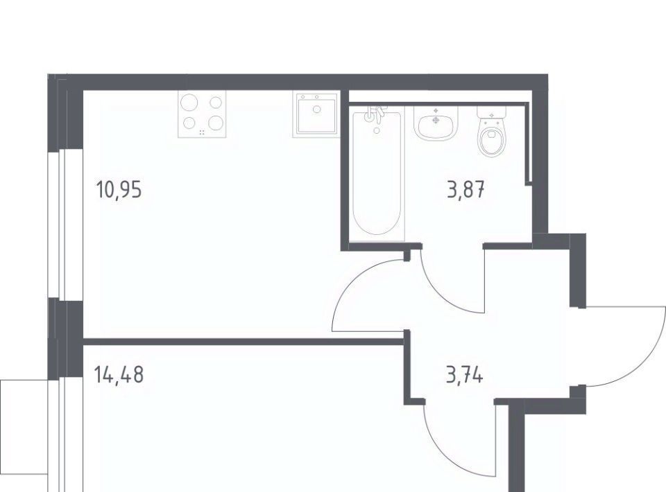 квартира г Москва СВАО Северный ЖК Молжаниново Новоподрезково фото 1