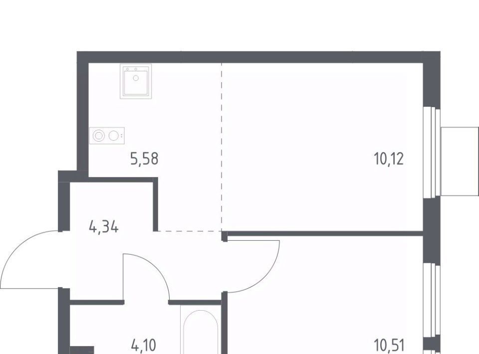 квартира г Видное ЖК Горки Парк Зябликово фото 1