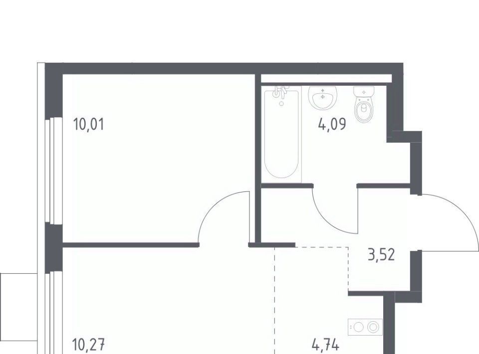 квартира г Видное ЖК Горки Парк Зябликово фото 1