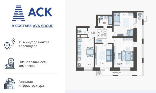 р-н Прикубанский микрорайон 9-й километр ул Ярославская 115/1 фото