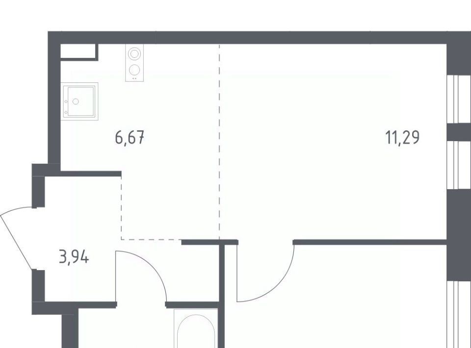 квартира г Москва п Рязановское с Остафьево ЖК Остафьево метро Остафьево к 20 фото 1