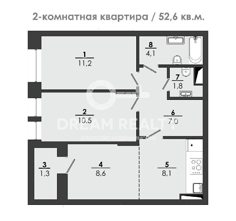 квартира г Москва метро Прокшино Лобановский Лес ул., 13, обл Московская фото 2