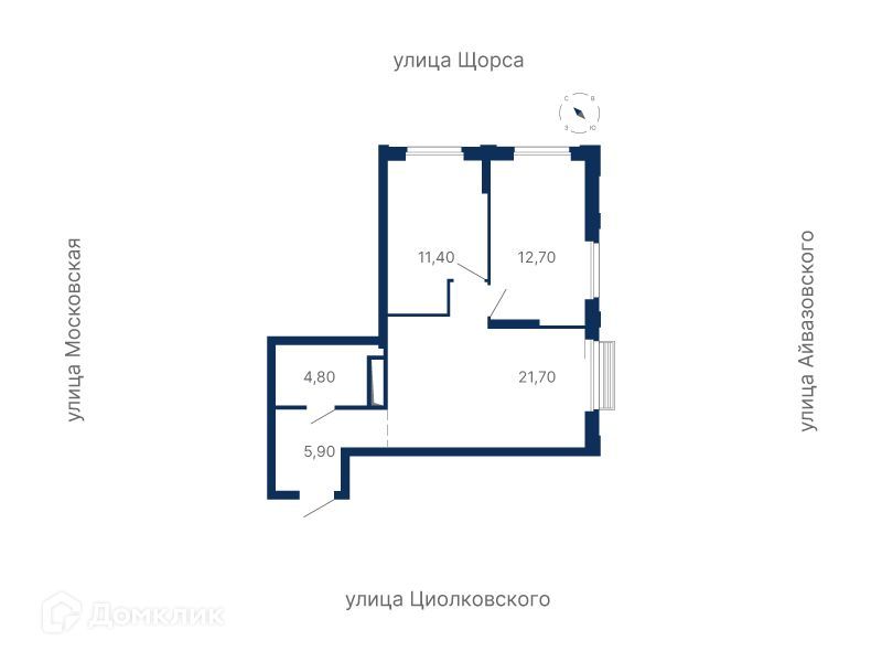 квартира г Екатеринбург ул Мартовская 249 Екатеринбург, муниципальное образование фото 1