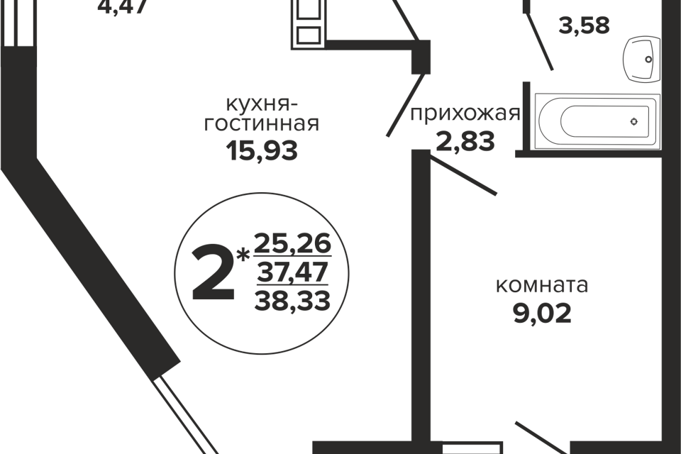 квартира г Краснодар ул Российская 257/7 1 муниципальное образование Краснодар фото 1