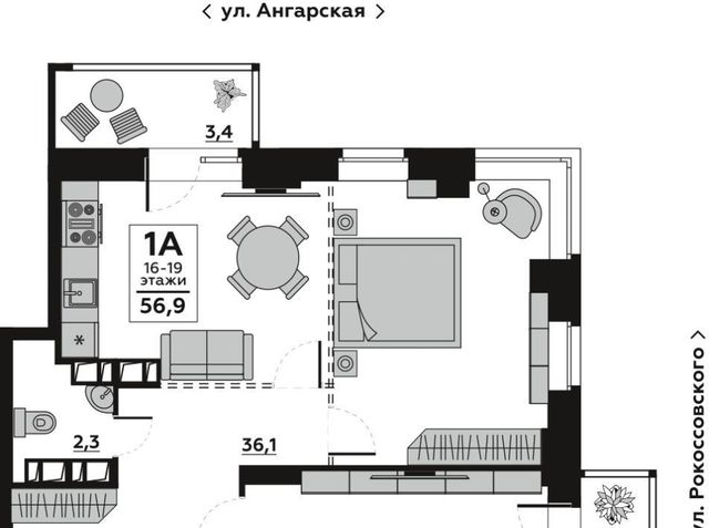 р-н Дзержинский ул Ангарская 7 фото