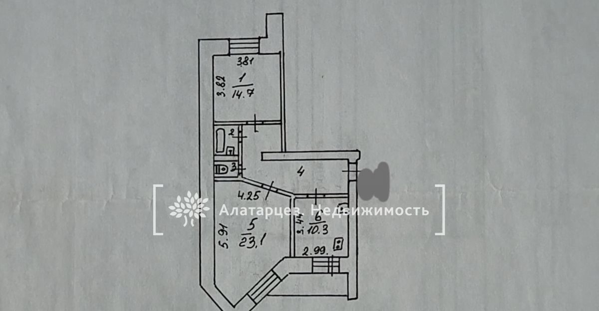 квартира г Томск р-н Советский ул Красноармейская 51/1 фото 1