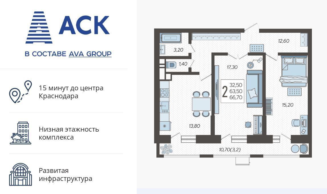 квартира г Краснодар р-н Прикубанский микрорайон 9-й километр ул Ярославская 115/1 фото 1