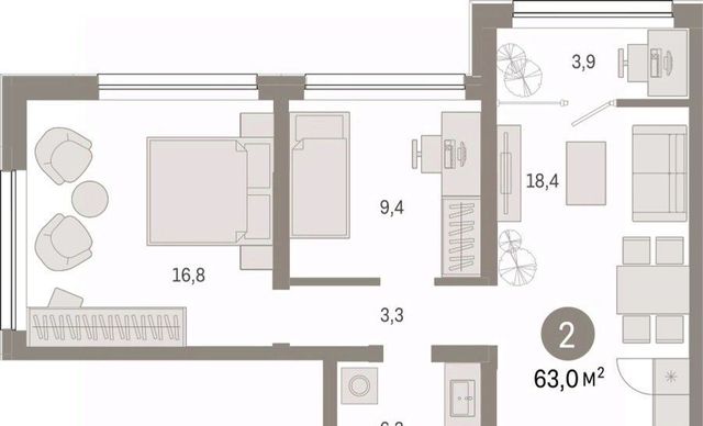 р-н Центральный ул Мысовская 26к/1 фото