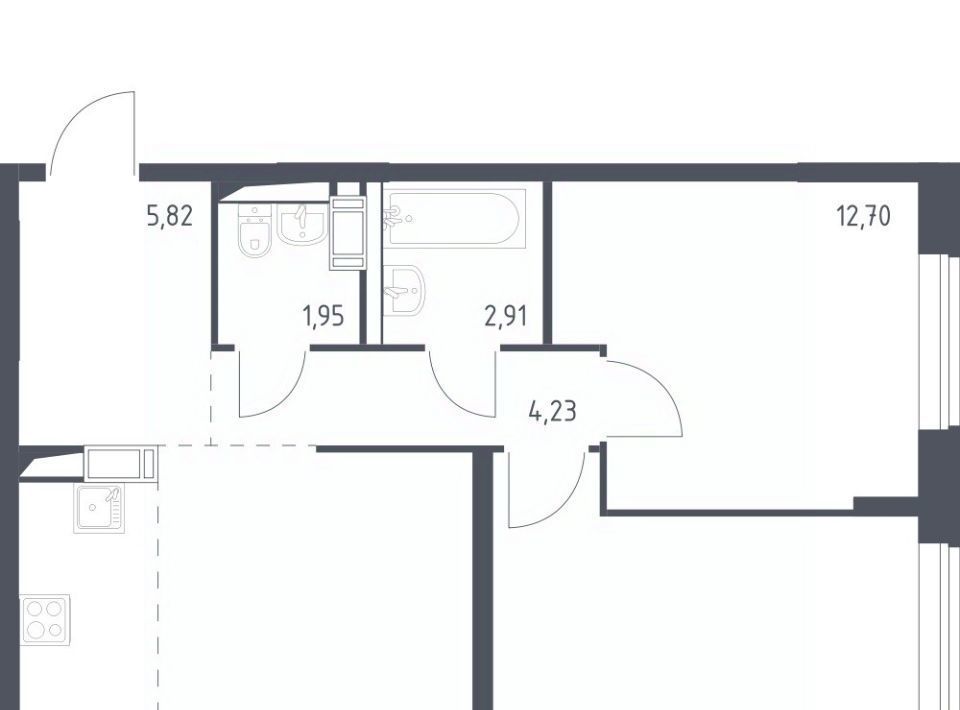 квартира г Москва п Кокошкино ул Аэростатная 6к/1 Кокошкино фото 1