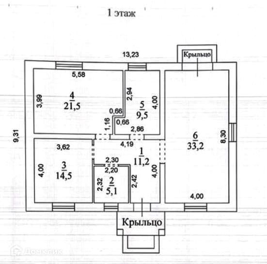 дом р-н Калининский деревня Володино фото 3