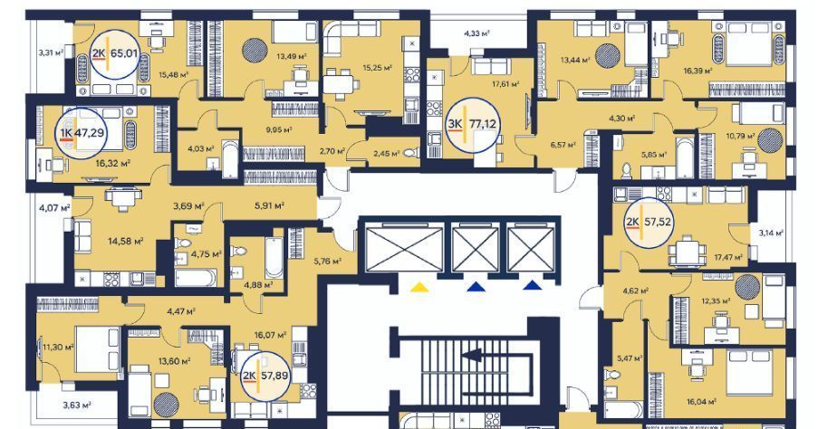 квартира г Тюмень р-н Центральный ул Менжинского 60 фото 1