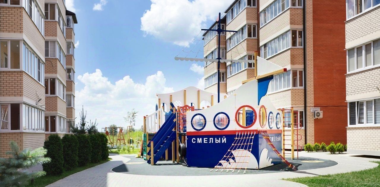 квартира р-н Тахтамукайский пгт Яблоновский ул Тургеневское шоссе 33/5к 38 фото 7