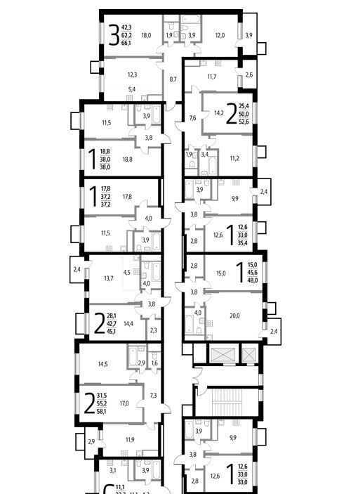 квартира г Москва п Десеновское ул Гренадерская 9к/2 метро Коммунарка фото 2